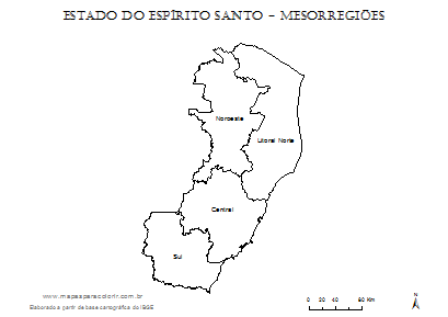 Featured image of post Mapa Do Esp rito Santo Para Colorir atividades de produ o de texto para o natal