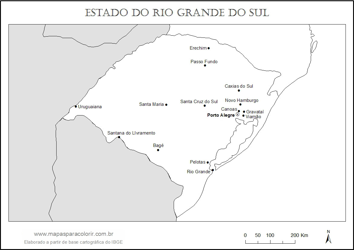 Mapas Para Colorir Rio Grande Do Norte Suporte Geogr 225 Fico - Aria Art